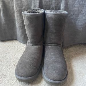 Classic Short UGG Boots in Grey